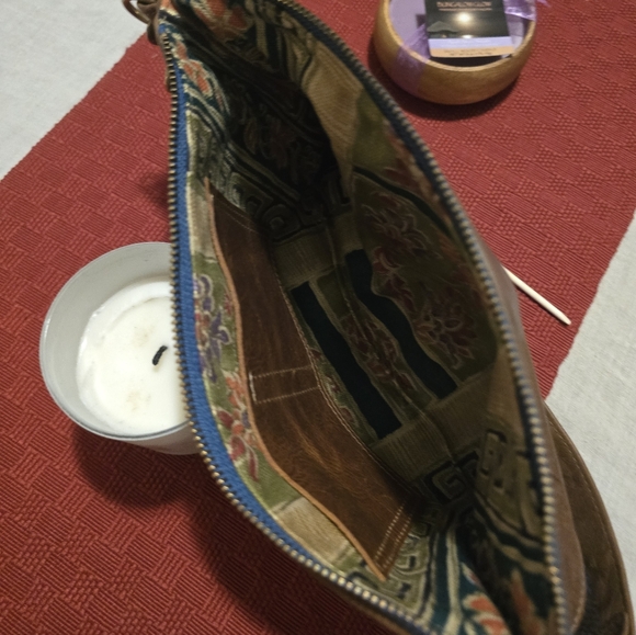 Rebychandbags Leather and Textule shoulder bag - Picture 6 of 8